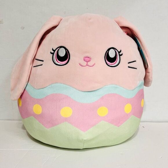 Squishmallows Bop (Easter Egg) The Bunny   12”   NWT - Picture 1 of 5